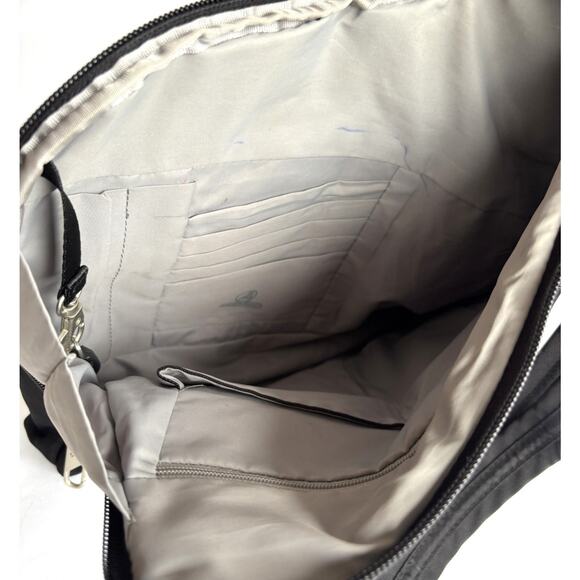 Travelon Anti-Theft Black Crossbody Security Travel Bag Purse - Picture 7 of 9